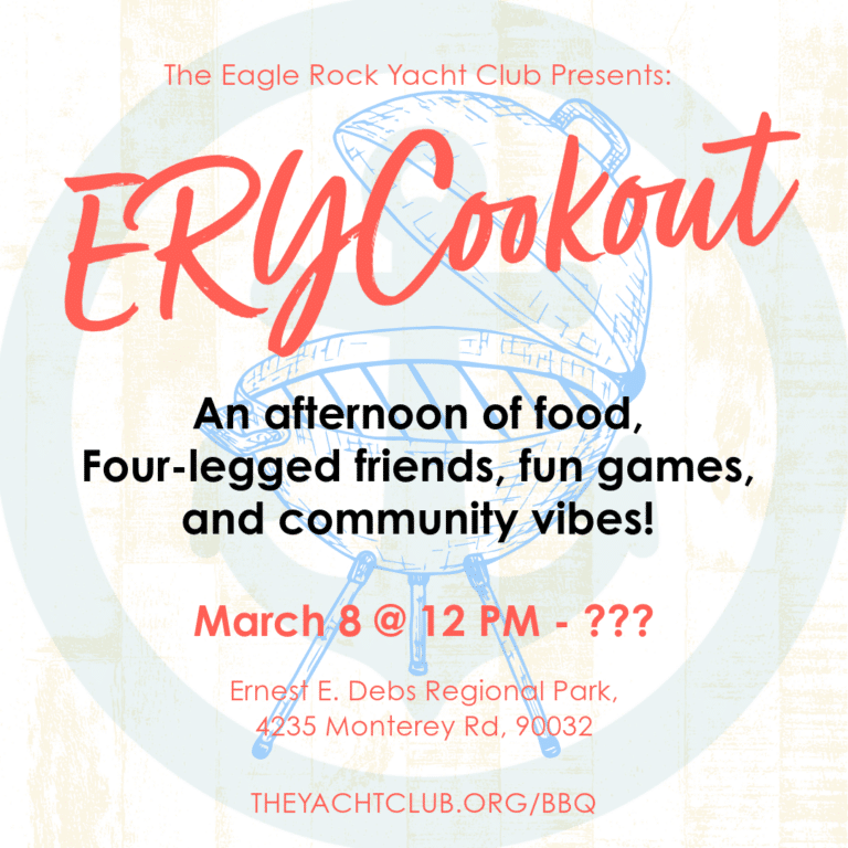 ERYC Cookout on March 8th