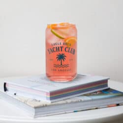 Yacht Club Can Glass